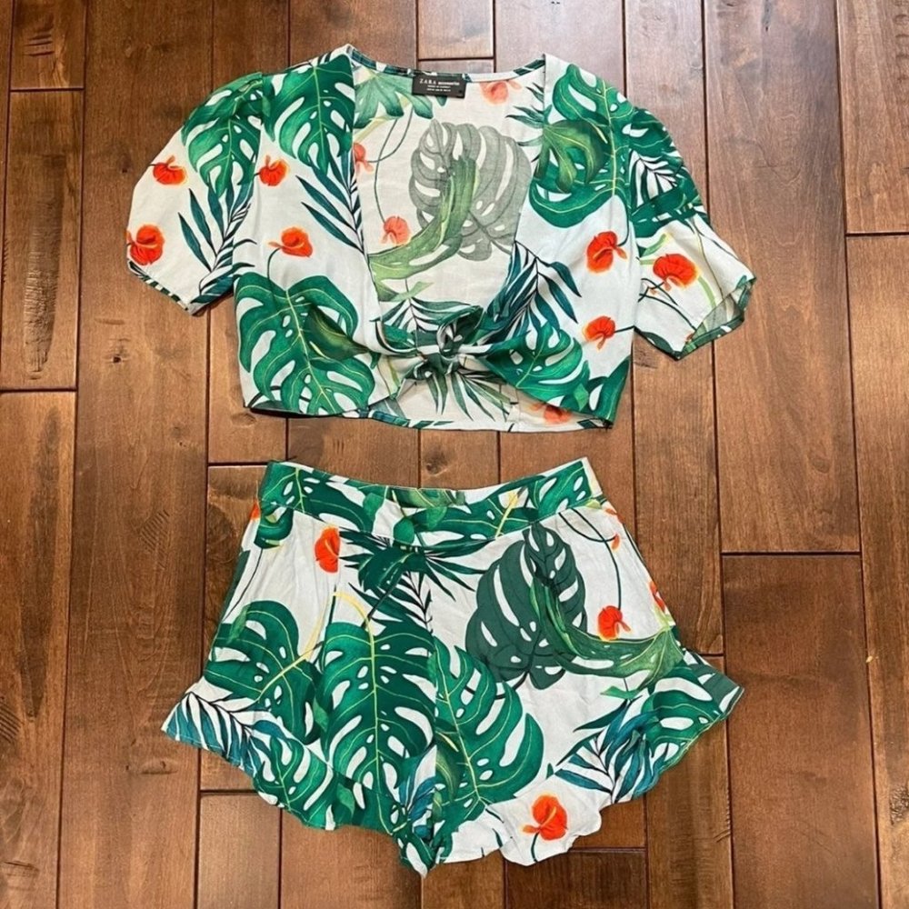 Zara Matching short set